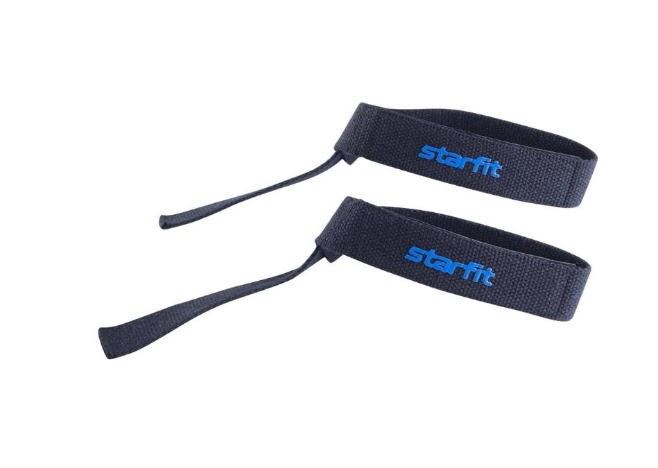 

Starfit Лямки для тяги STARFIT SU-811, с накладкой из EVA, черные