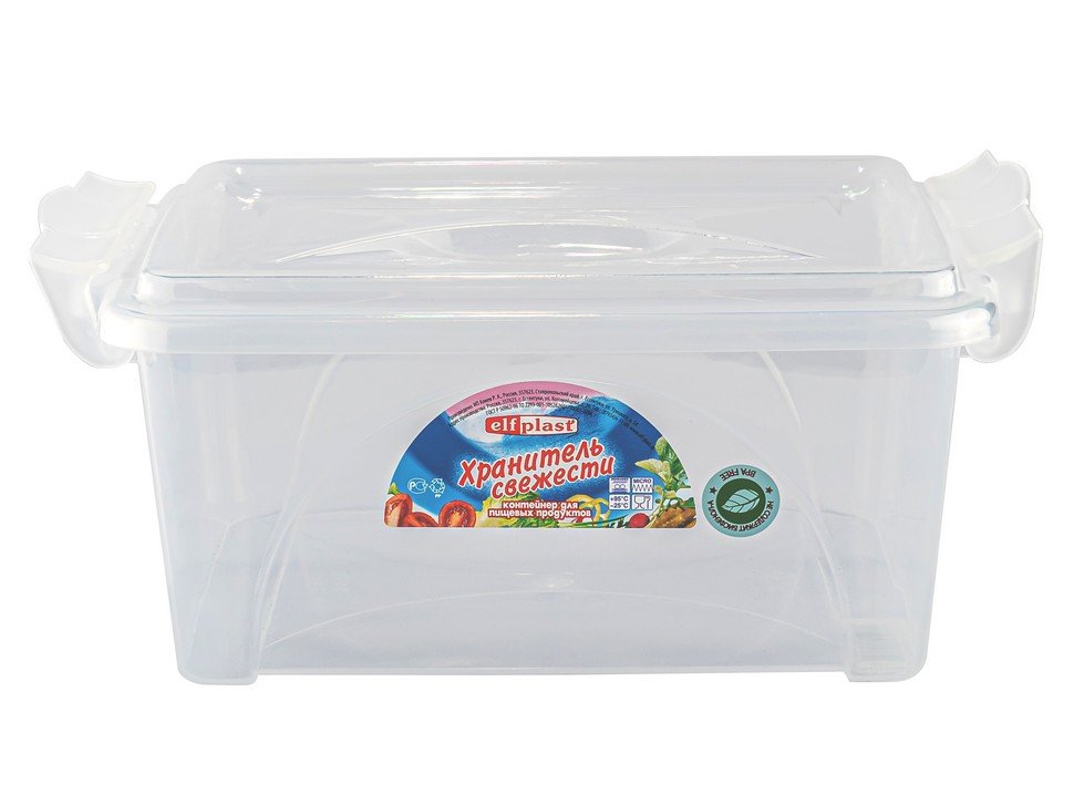 

Контейнер ElfPlast Хранитель свежести, прозрачный, 4.5 л