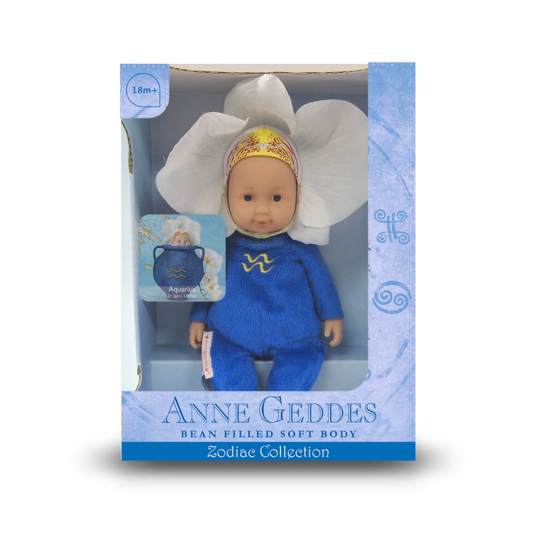 

Коллекционная кукла Ovation Anne Geddes 9 детки Знаки зодиака Водолей, 9' детки 'Знаки зодиака' Водолей