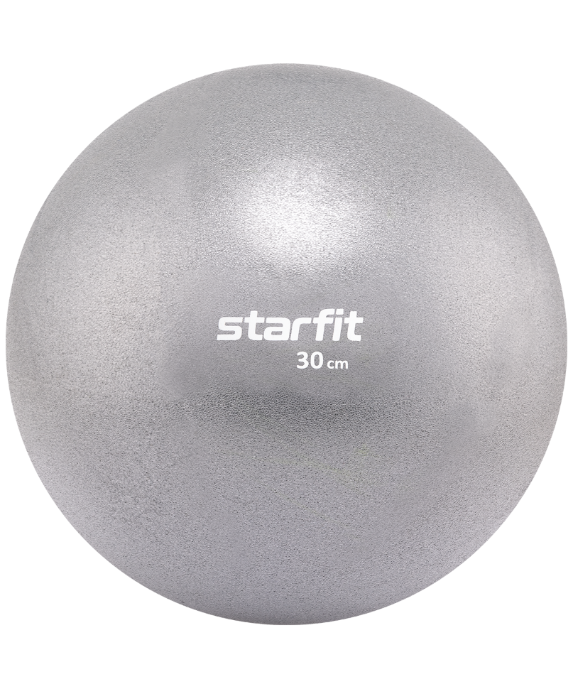 фото Мяч starfit gb-902, серый, 30 см