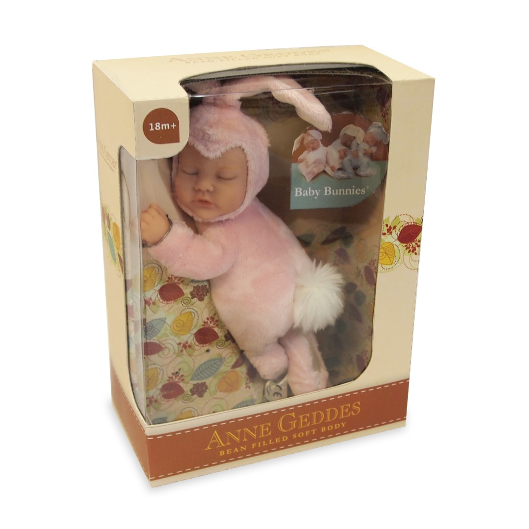 

Коллекционная кукла Ovation Anne Geddes 9 детки-кролики (розовые), 9' детки-кролики (розовые)