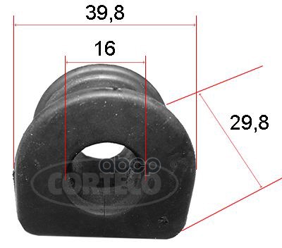 Втулка стабилизатора Corteco 49371838