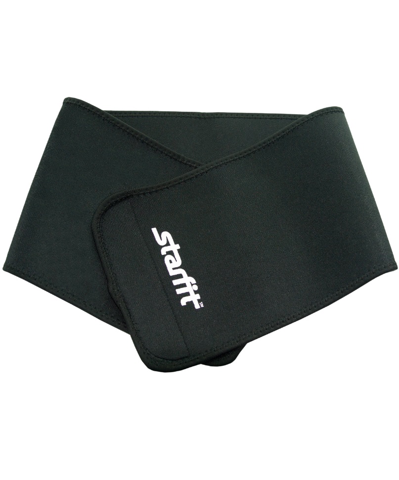 фото Starfit пояс для похудения su-202, неопреновый, 100x20 см, черный