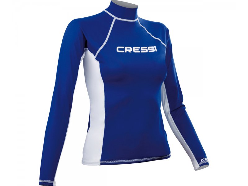 Лонгслив Cressi Rash Guard, синий, S