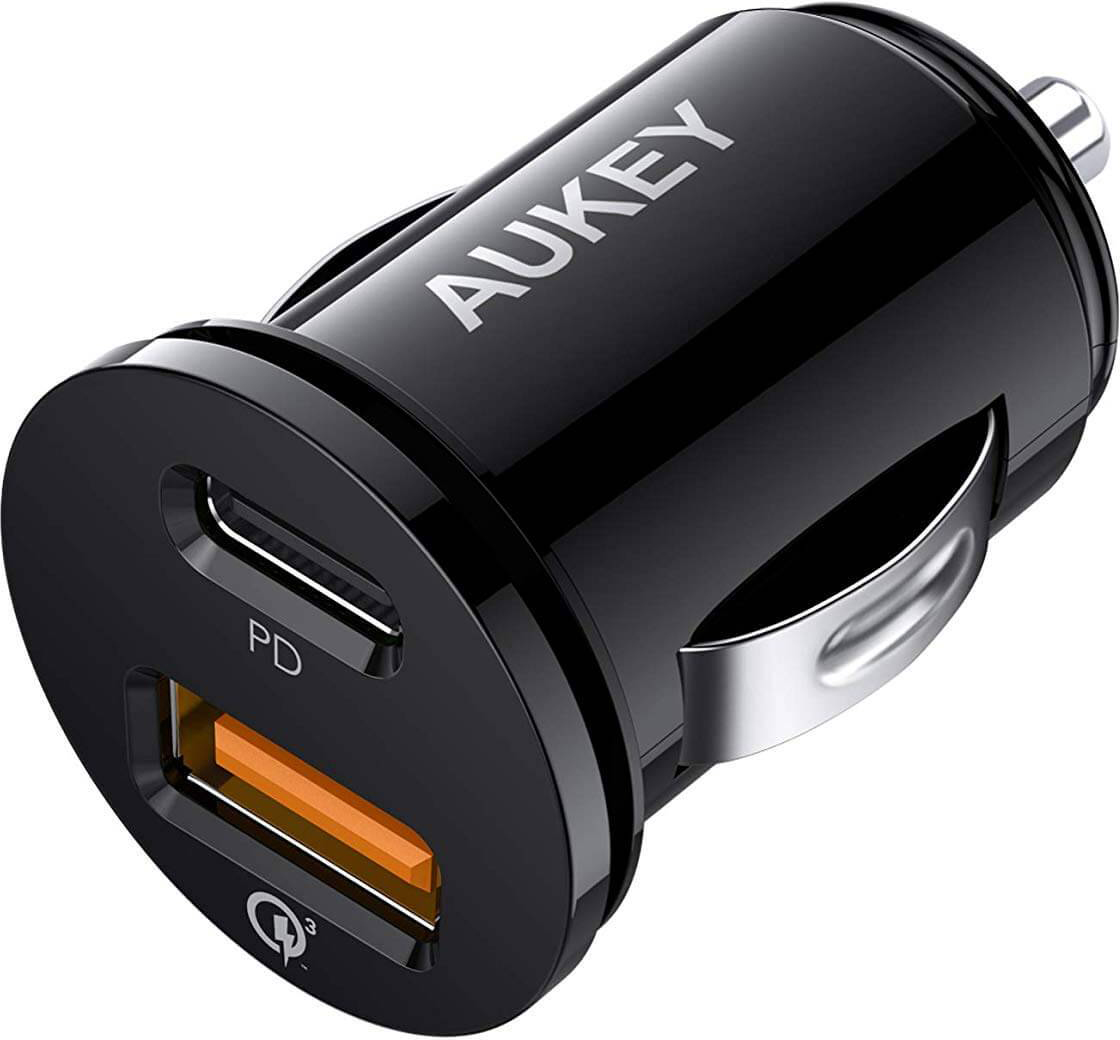 

Автомобильная зарядка Aukey CC-Y11 (Black), CC-Y11