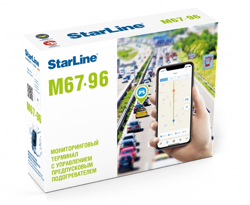 Умный маяк для коммерческого мониторинга StarLine M67-96 885000₽