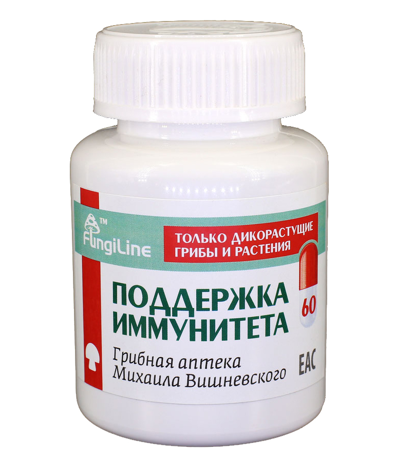 

Напиток чайный растворимый капсулы Fungiline «поддержка иммунитета» 60 шт.