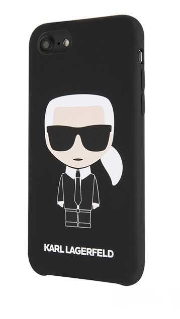 Чехол Karl Lagerfeld Liquid Iconic (KLHCI8SLFKBK) для iPhone 7/8/SE 2020 (Black)