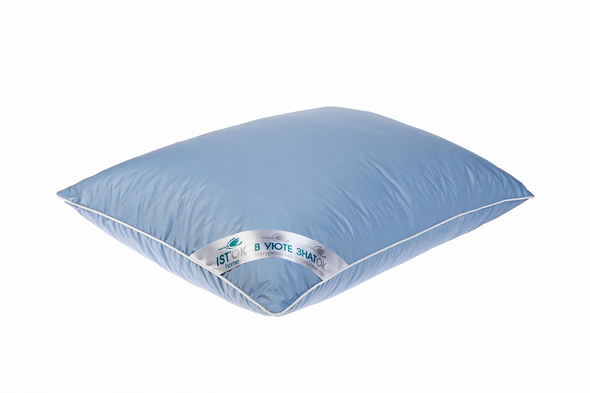 Подушка для сна IST'OK подушка/22 пух-перо 70x70 см