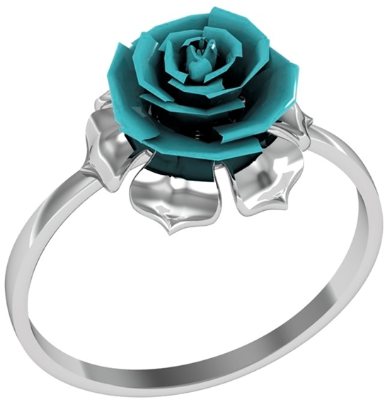 

Кольцо женское ПРИВОЛЖСКИЙ ЮВЕЛИР 261063-KR55 р.19.5, 261063-KR55