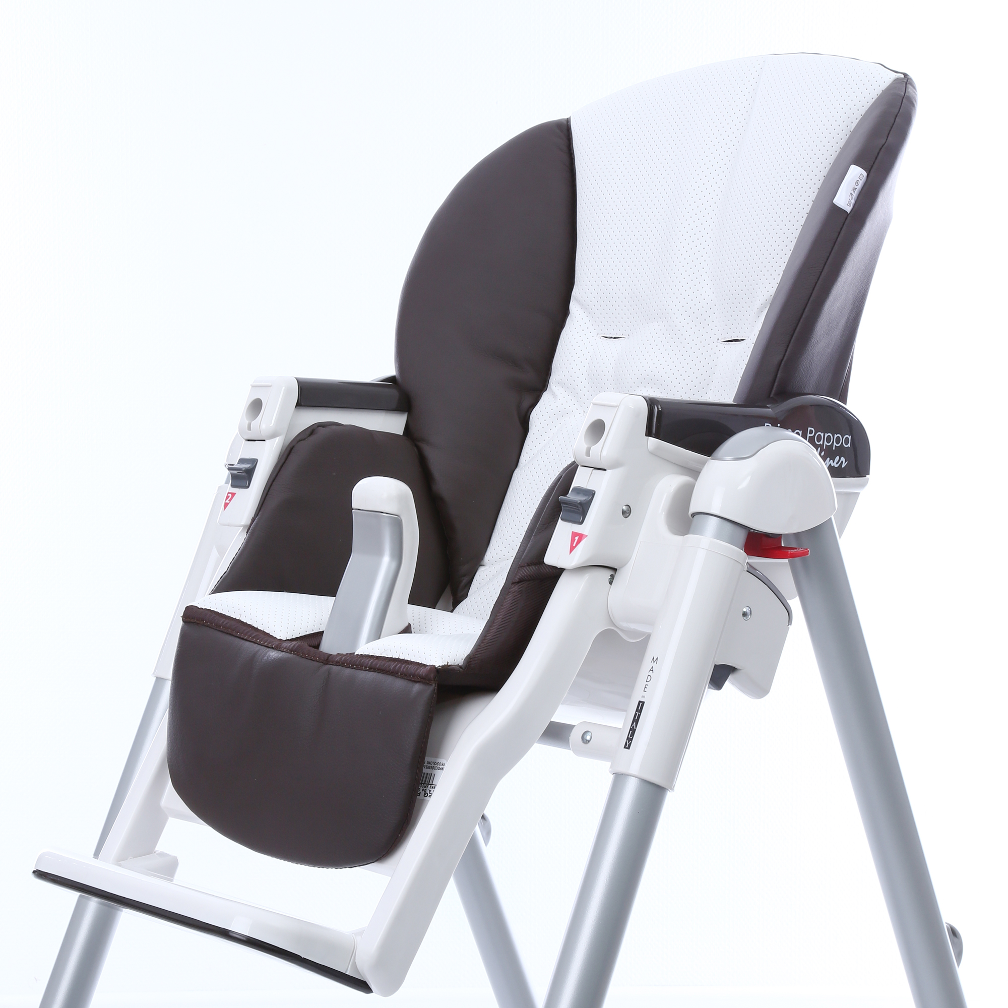 Сменный чехол стульчика для кормления Esspero Sport Peg-Perego Diner Brown, White