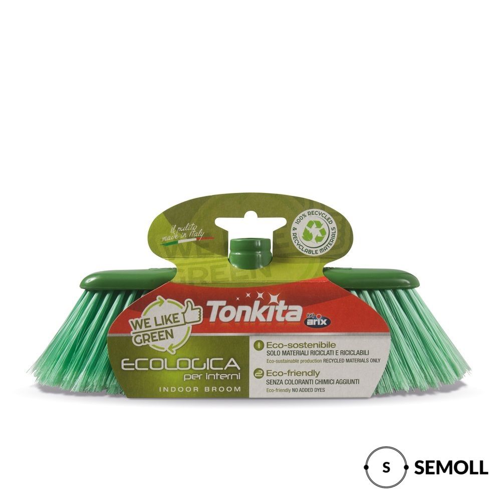 

Щетка для уборки Tonkita Green пластиковая без ручки 32x11,5 см