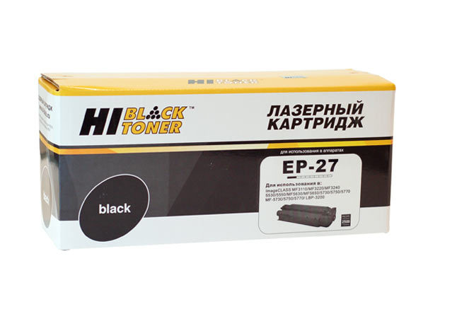 Картридж для лазерного принтера Hi-Black EP-27 черный