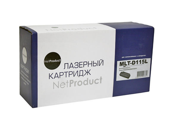 фото Картридж для лазерного принтера netproduct mlt-d115l черный