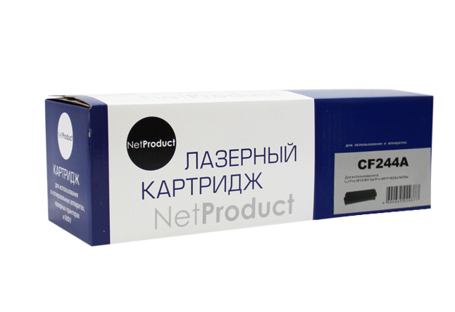 Картридж для лазерного принтера NetProduct №44A CF244A Black CF244A; 44A черный