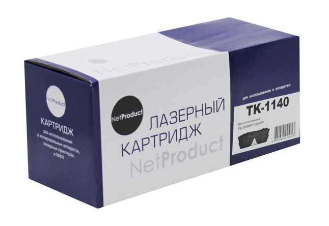 фото Картридж для лазерного принтера netproduct tk-1140 черный