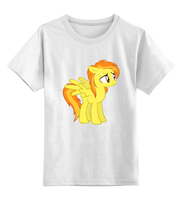 

Детская футболка Printio Pony цв.белый р.104, 0000000794337
