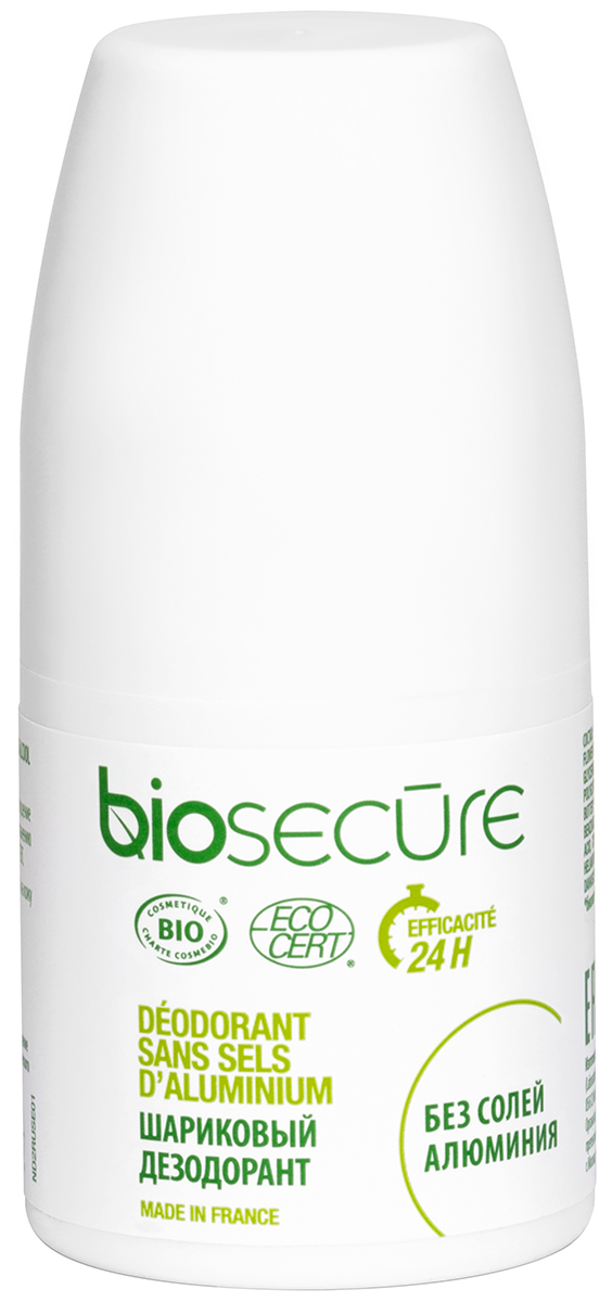 

Шариковый дезодорант BioSecure 50 мл, Шариковый