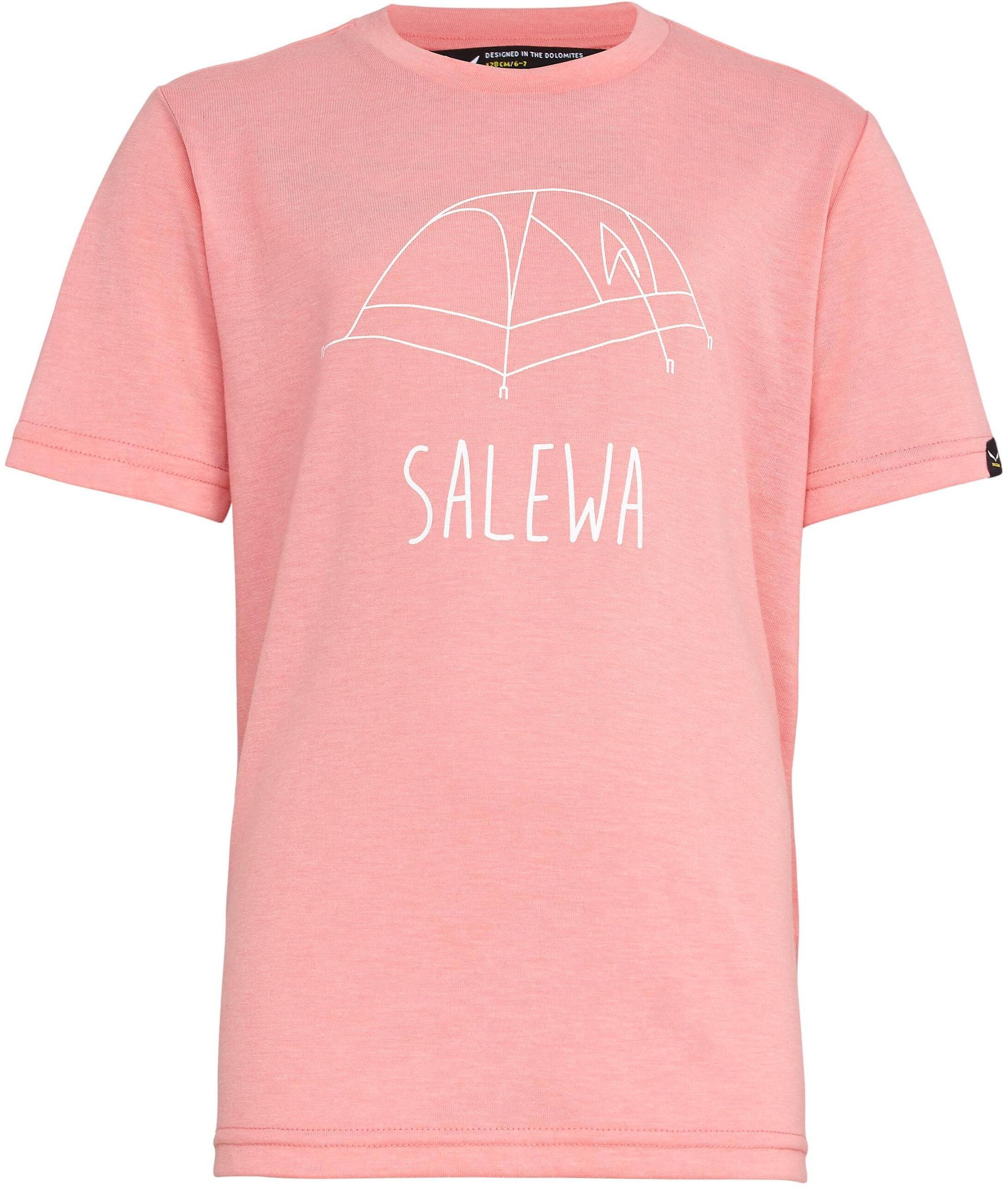 

Футболка Salewa 2019 Frea Melange Dry-Rel K S/S Tee Strawberry Melange, р. 152, Frea Melange Dry-Rel K S/S Tee