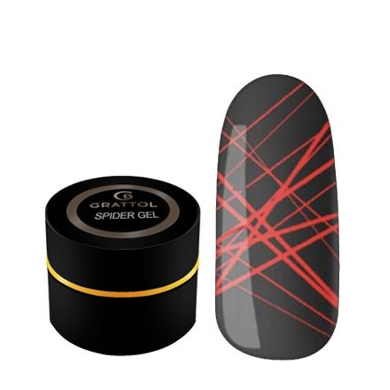 

Grattol Гель-краска Spider Gel Red