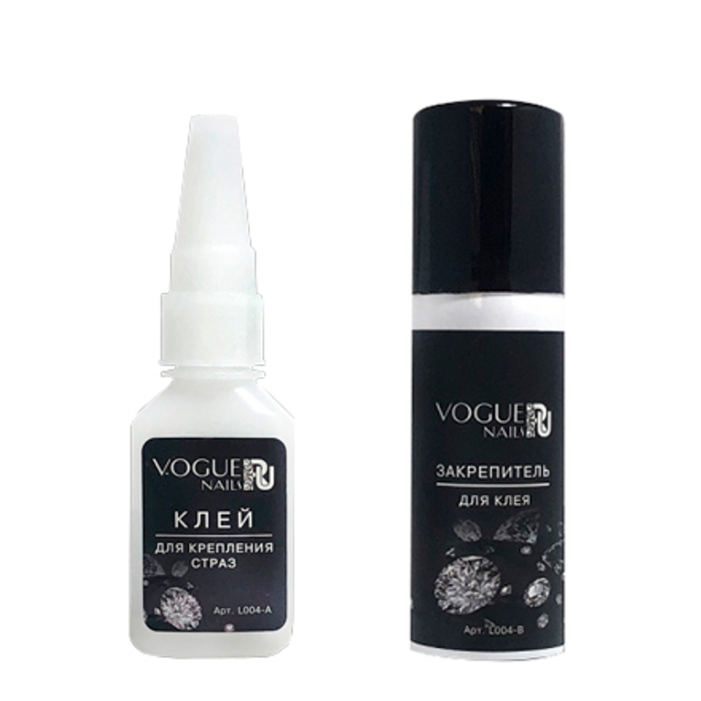 фото Vogue nails клей для страз 2 в 1