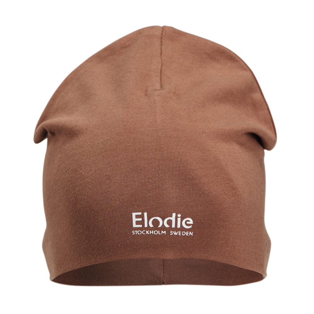 фото Шапка elodie logo beanies burned clay, 1-2 года elodie details