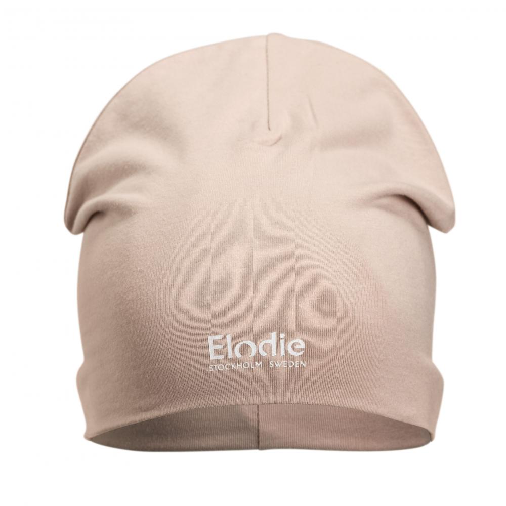 Шапка Elodie logo beanies powder pink, 6-12 мес.