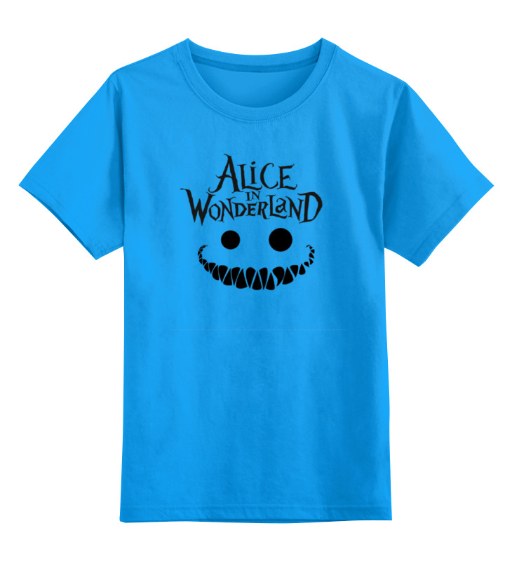 Детская футболка классическая унисекс Printio Alice in wonderland