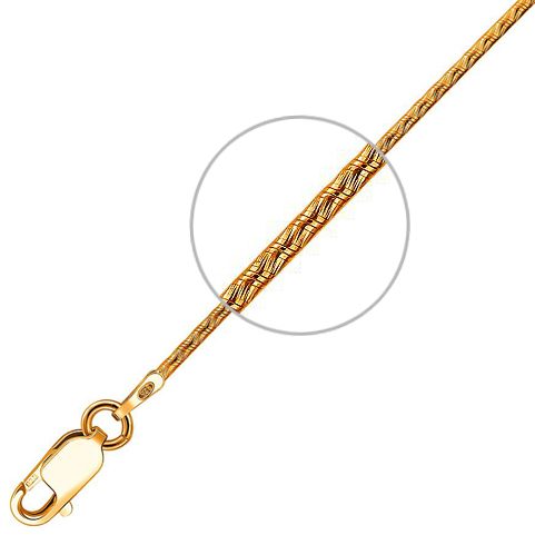 

Цепочка из серебра 40 см Эстет Н3Ц054209Z071П, Н3Ц054209Z071П