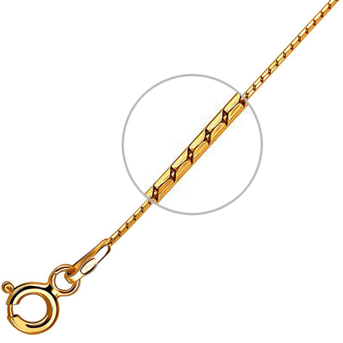 

Цепочка из серебра 50 см Эстет Н3Ц751866Z035П, Н3Ц751866Z035П