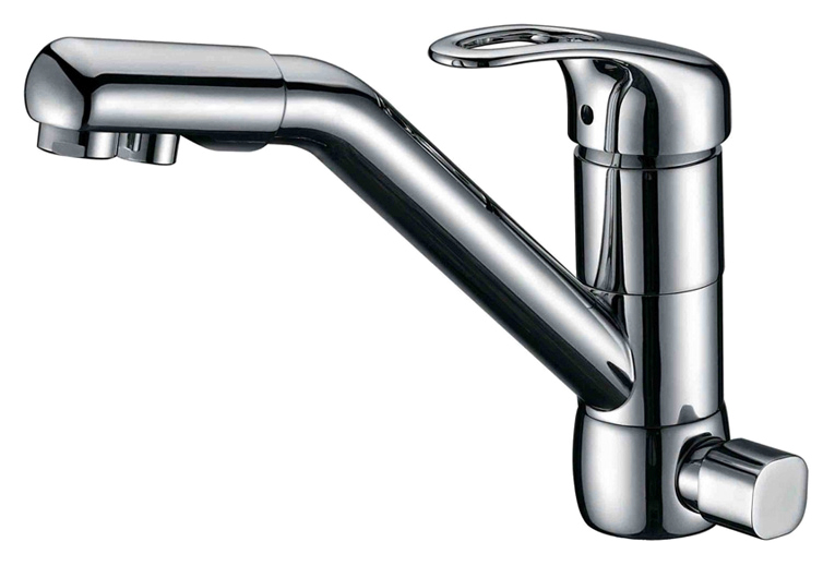 Смеситель Zorg Clean Water ZR 400 KF-12 для кухонной мойки vodopad polirovannyj flexinox water curtains 87185047