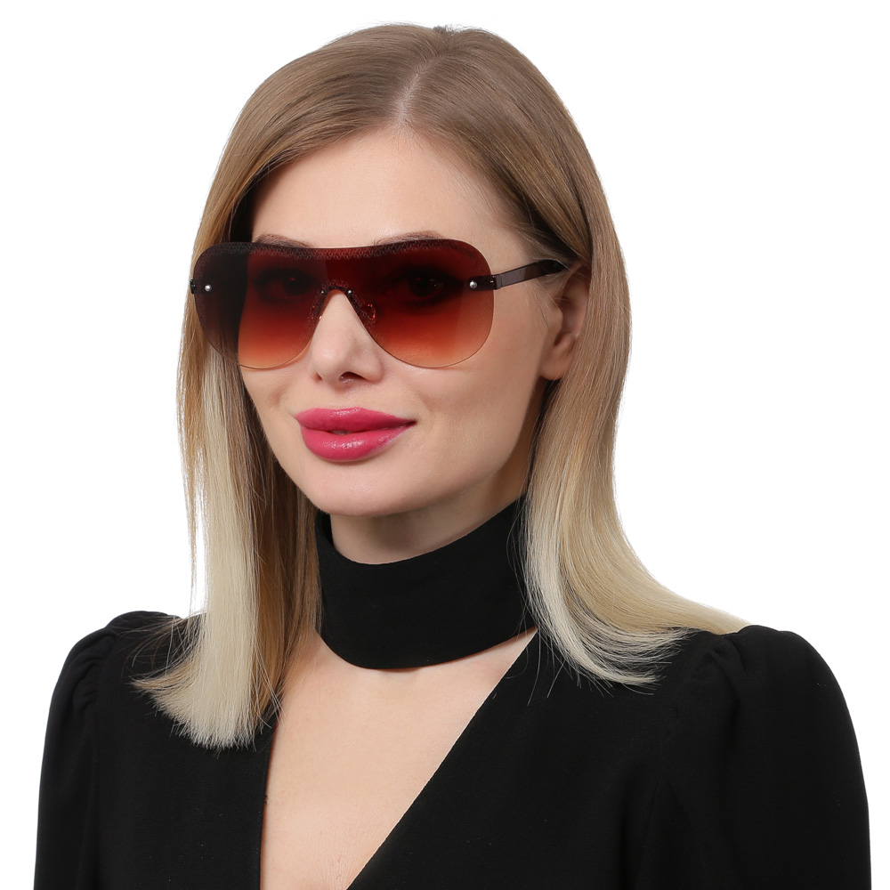 Солнцезащитные очки женские FABRETTI E202176 коричневые