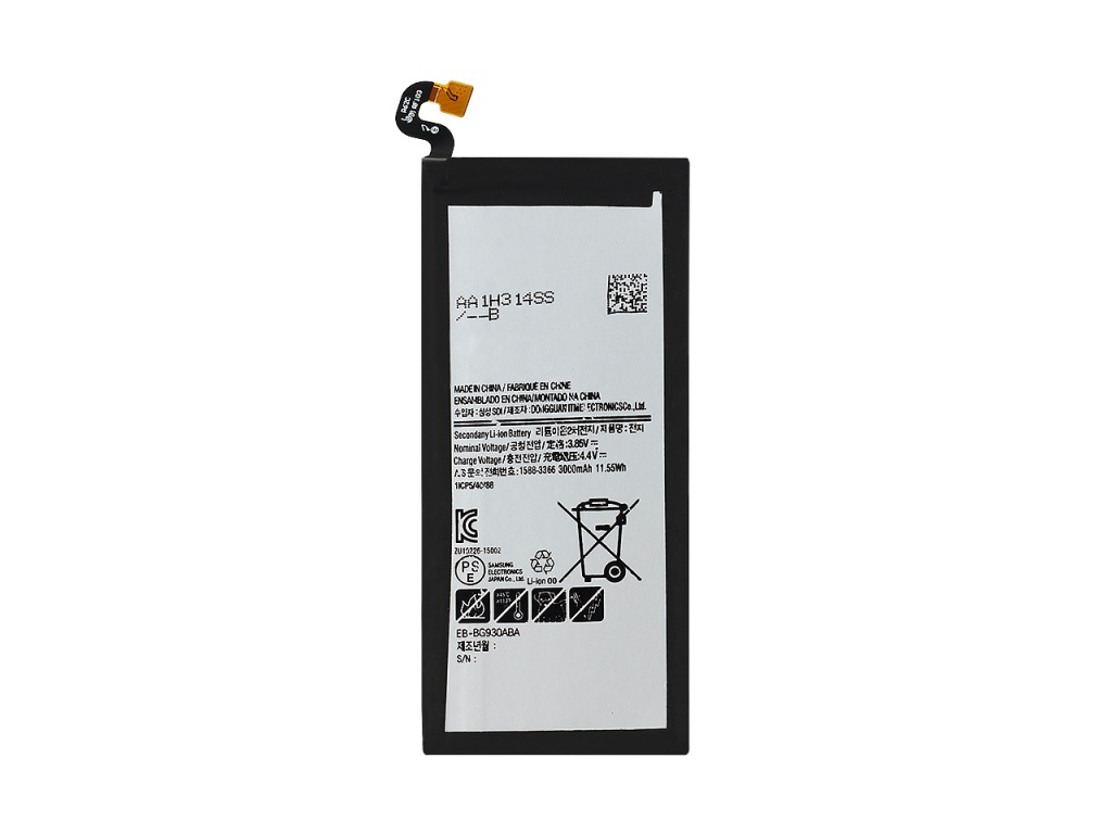 

Аккумулятор Vixion для Samsung S7 G930F (EB-BG930ABE)