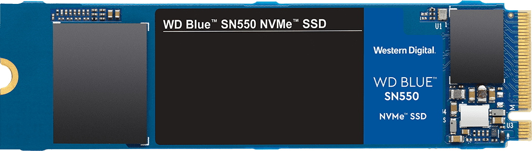 

SSD накопитель WD Blue SN550 M.2 2280 500 ГБ (WDS500G2B0C), Blue SN550