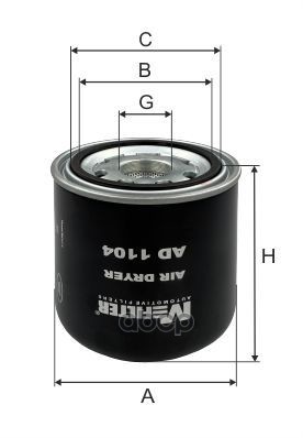 

Фильтр Осушителя M-Filter арт. AD1104