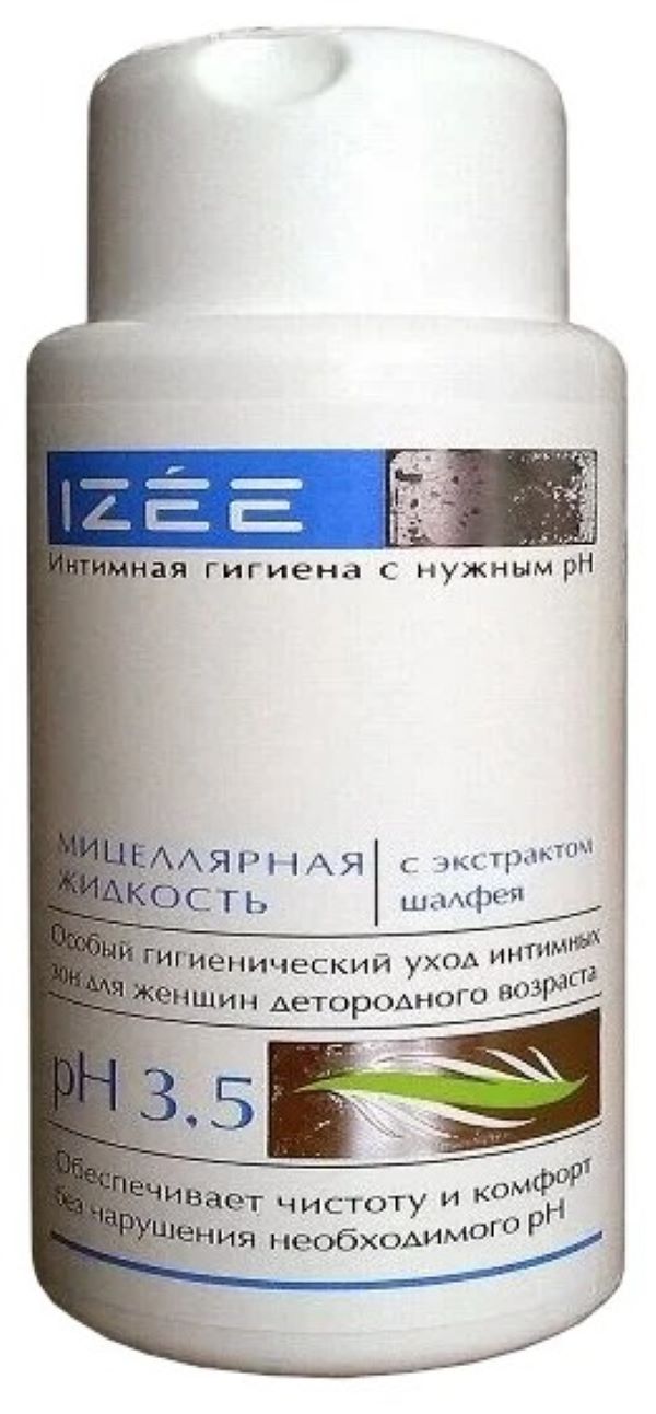 

Очищающая интимная мицеллярная жидкость для женщин с экстрактом шалфея 250 мл