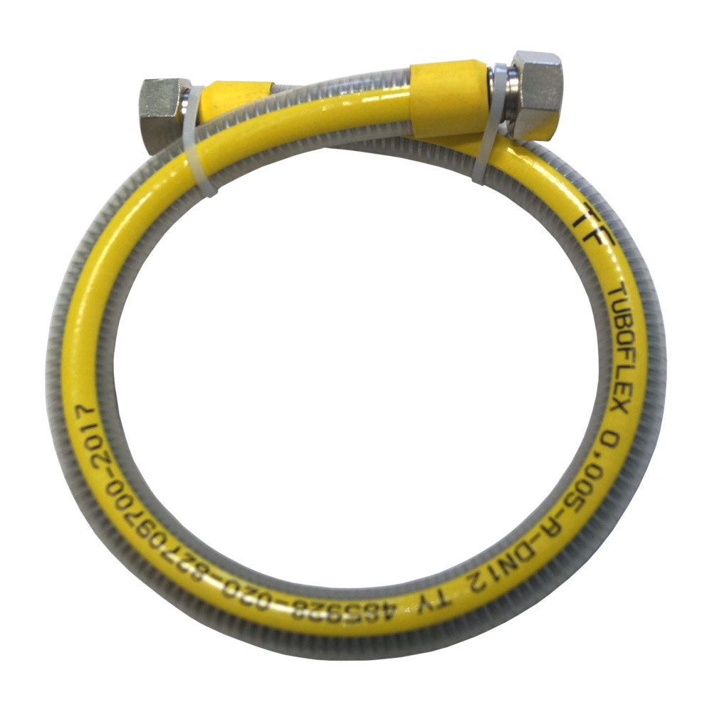 

Сильфон для газа Tuboflex в оплетке ПВХ 1/2" 0,6 м ВР/ВР 4829398, Серебристый
