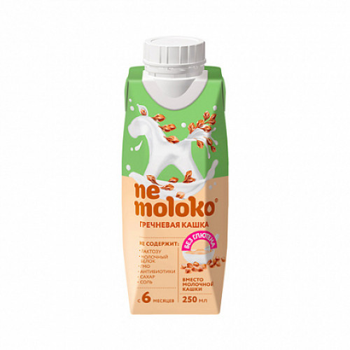 

Каша гречневая безмолочная Nemoloko 250 мл