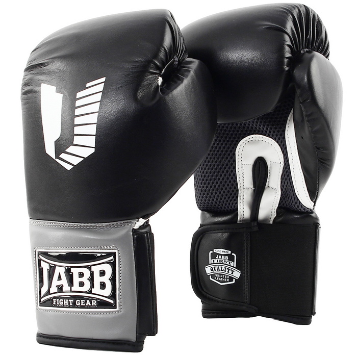 Боксерские перчатки Jabb Eu 42 черные, 8 унций