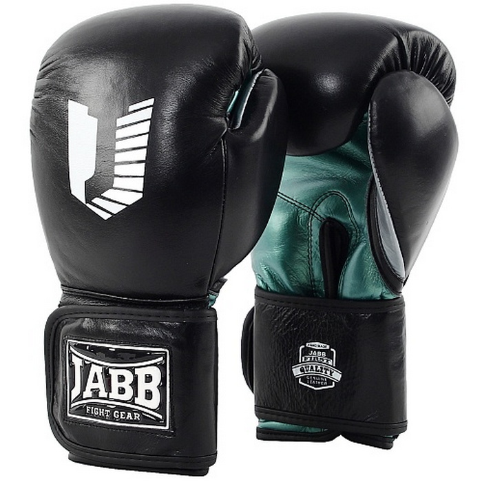 фото Боксерские перчатки jabb pro черные 12 унций