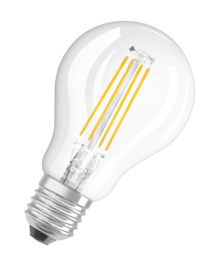фото Светодиодная лампа osram filled fil scl p75 6w/840 230v cl fil e27 850lm