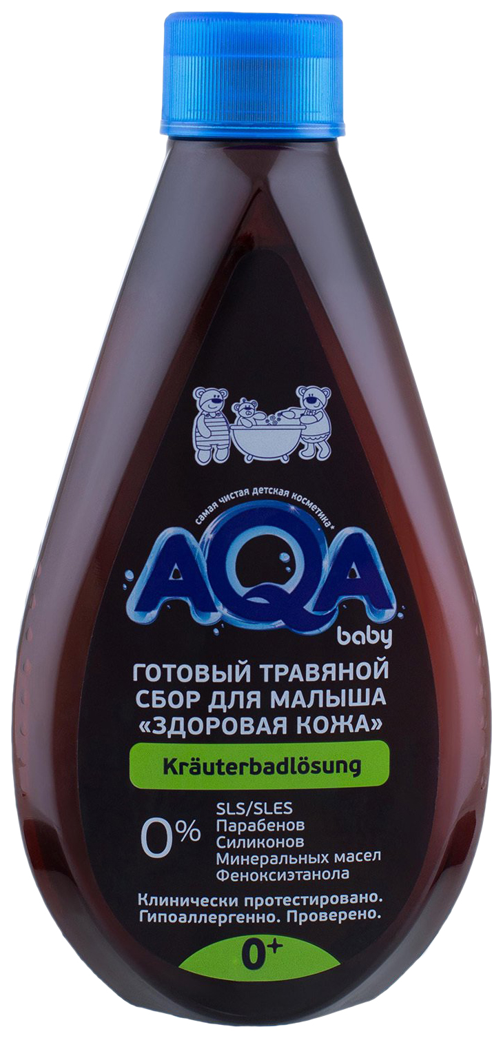 

Готовый травяной сбор для малыша AQA Baby Здоровая кожа, 400 мл
