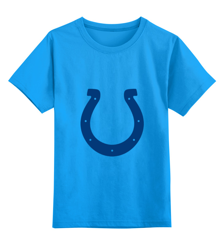 

Детская футболка Printio Indianapolis colts цв.голубой р.164, 0000000787262