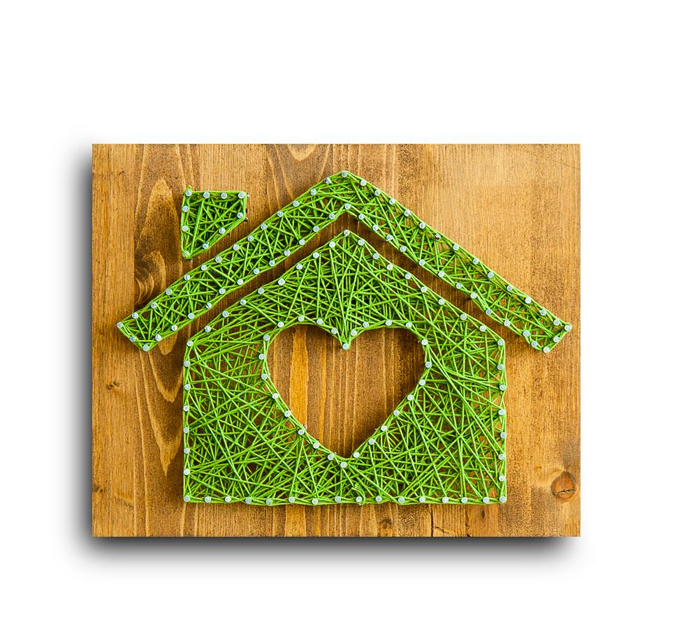 

Стринг арт String Art Lab Дом