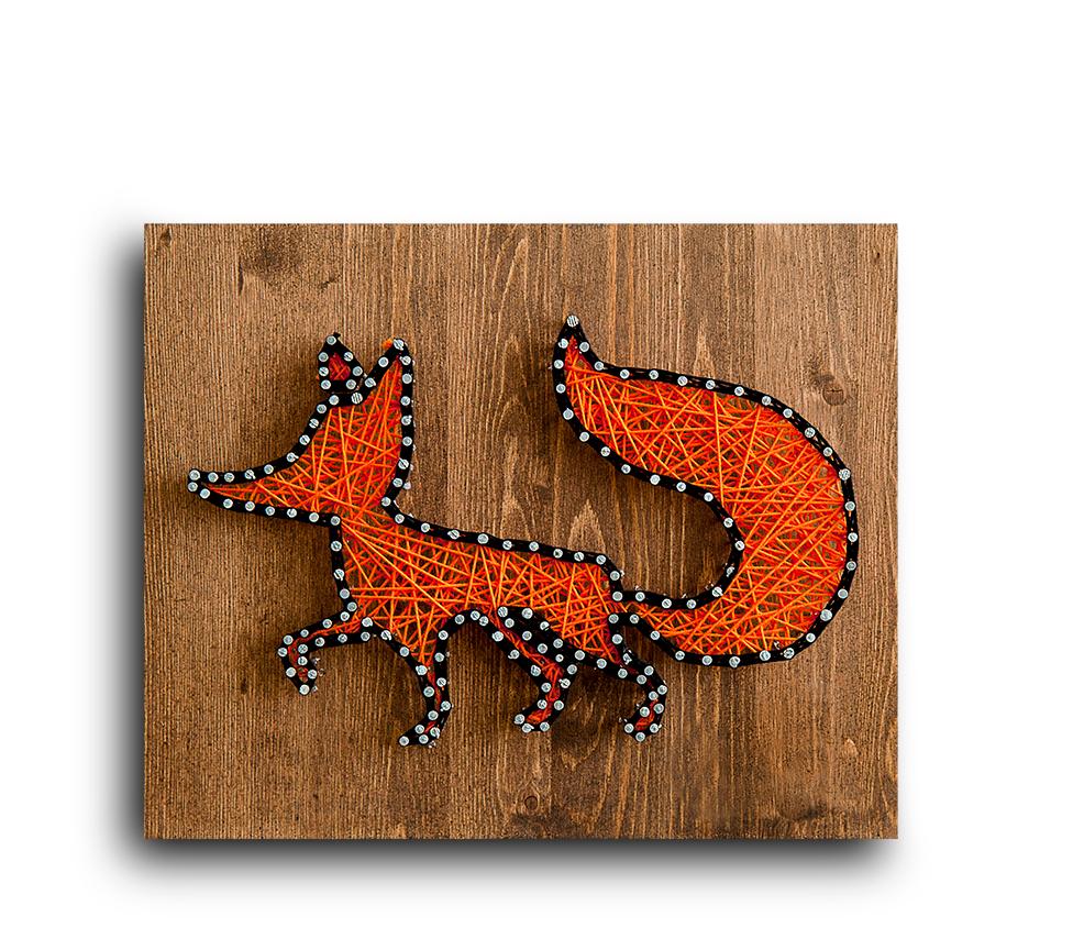 

Стринг арт String Art Lab Лиса
