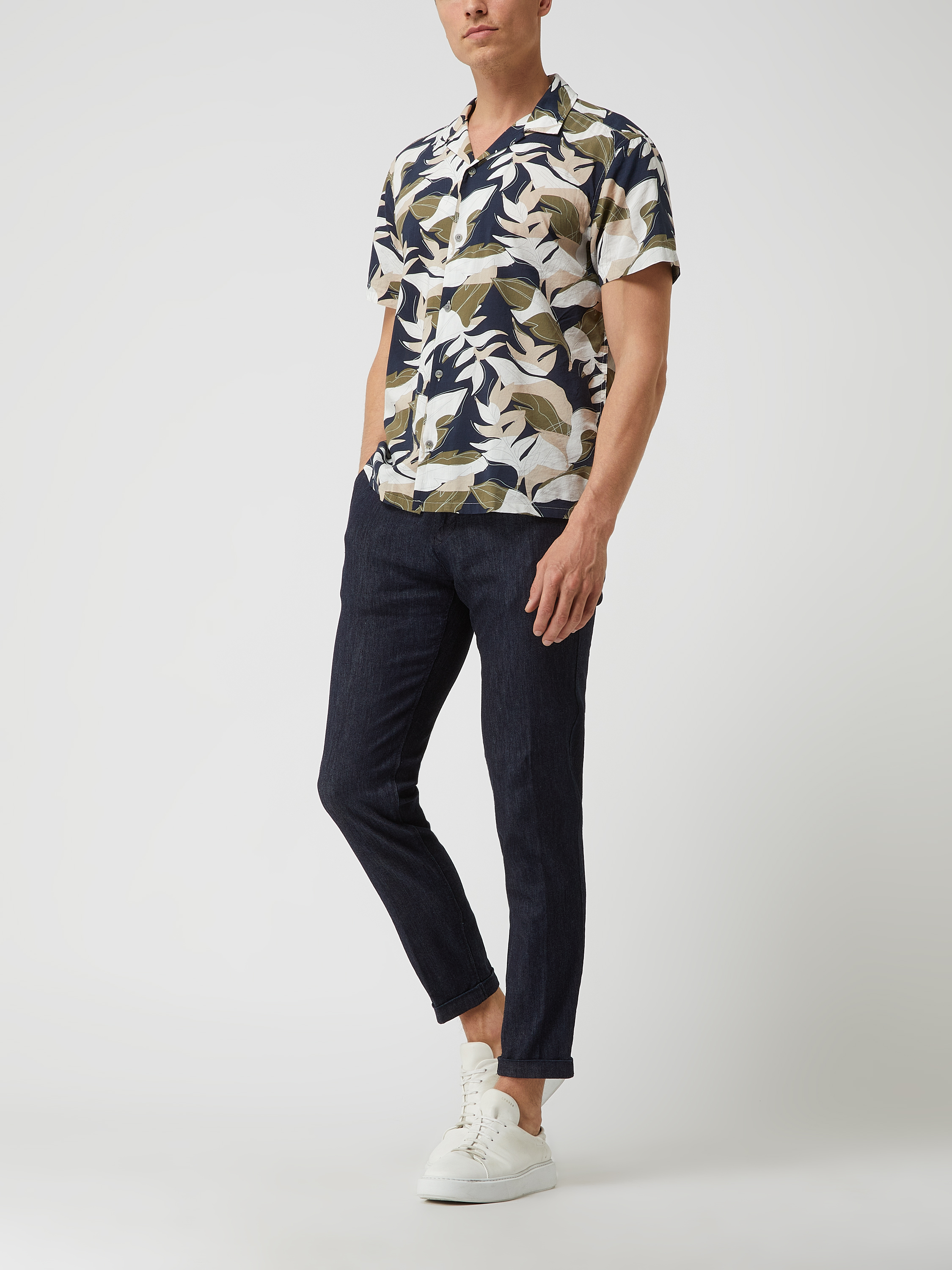 

Рубашка мужская Esprit 1589960 синяя 2XL доставка из-за рубежа, Синий, 1589960