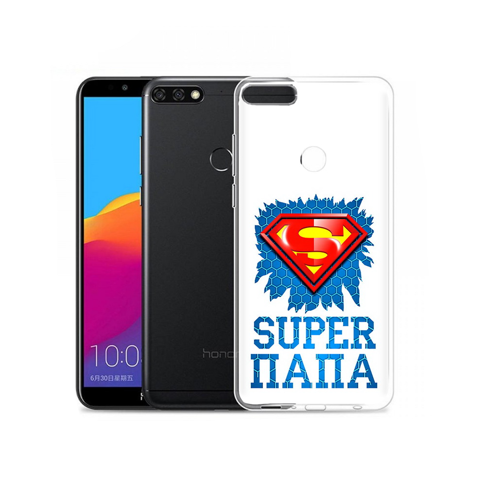 

Чехол MyPads Tocco для Honor 7C Pro Супер Папа (PT113786.47.165), Прозрачный, Tocco