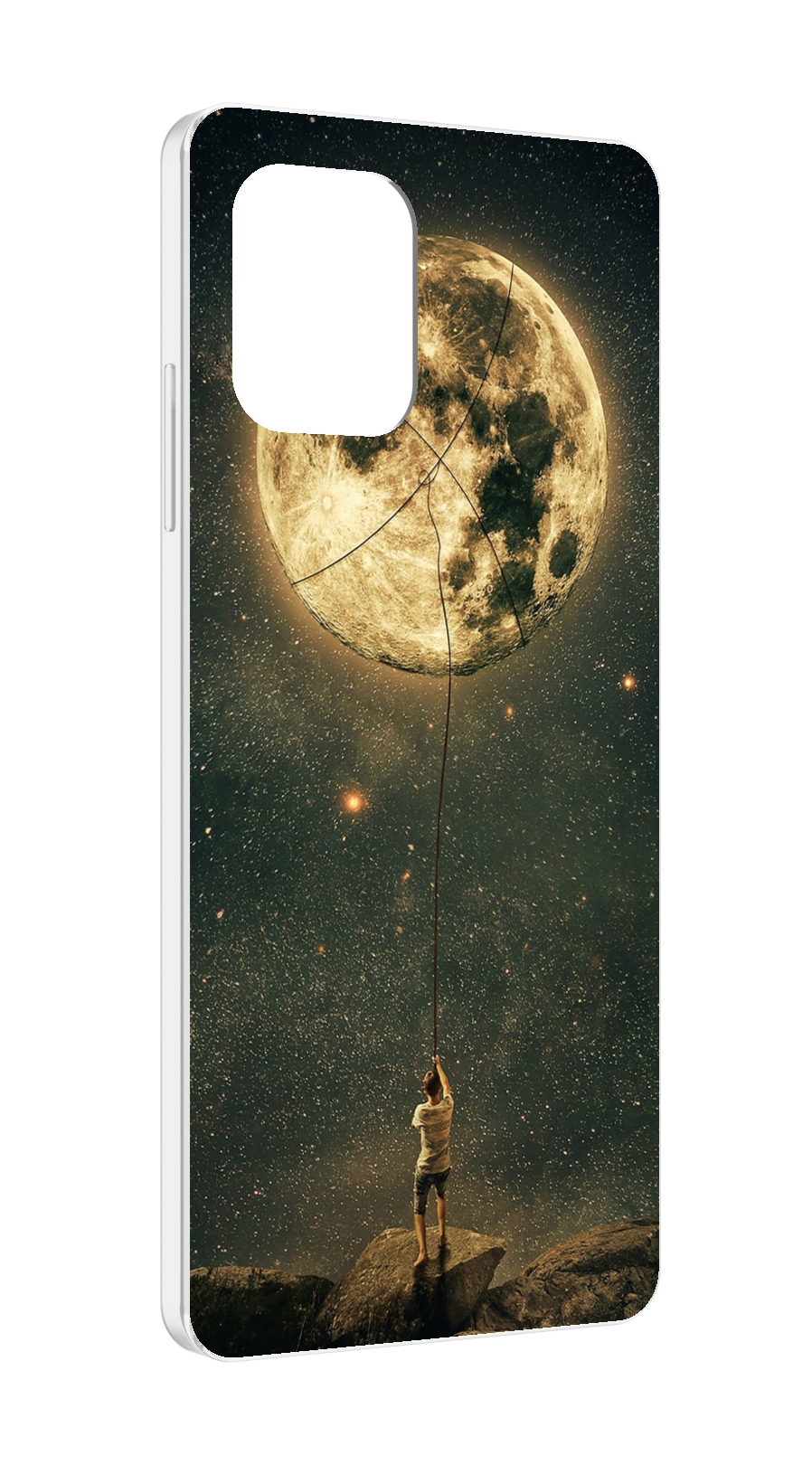 

Чехол MyPads Луна-светит для UMIDIGI Power 7 Max / Power 7S, Прозрачный, Tocco