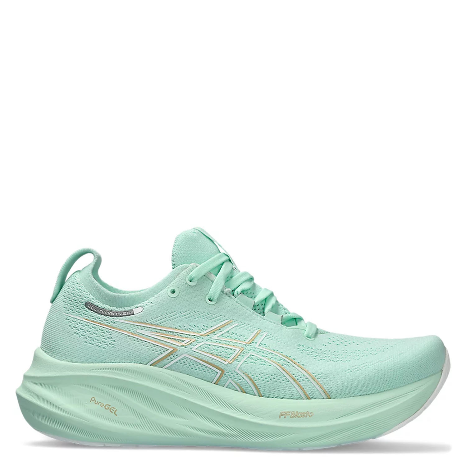 

Кроссовки женские Asics Gel-nimbus 26 голубые 7.5 US, Голубой, Gel-nimbus 26