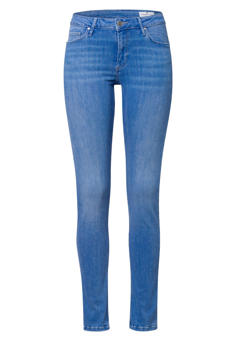 Джинсы Cross Jeans для женщин, N 497-086, размер 26-30, синие